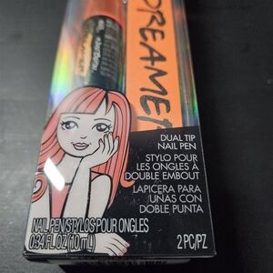 Alex Spa Dual Tip Nail Pen With File # Dreamer Neon Orange